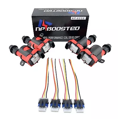 $139.95 • Buy LS1 LQ9 D585 Coils Universal Conversion Kit For 4 Cyl Engines W/ Pigtail Harness