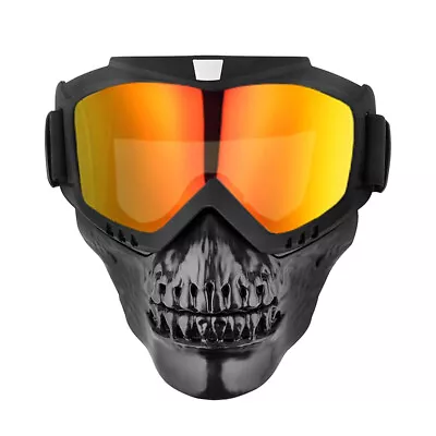 Motorcycle Goggles Skull Mask Protective Gear Motocross Off-Road Eyewear Glasses • $10.99