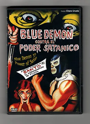 $18.50 • Buy Chano Urueta BLUE DEMON VS POWER OF SATAN (1966) B&W Mex Classic W/English Subs