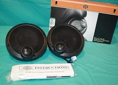 Brand New Harley Davidson Boom! Audio Stage II 6.5  Speakers #76000952 • $199.95