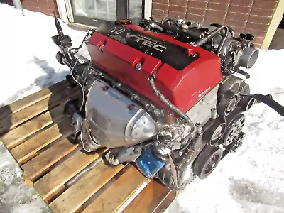 2000-2003 Jdm Honda S2000 F20c 2.0l Dohc Vtec Engine Ap1 6 Speed Manual Trans • $7999