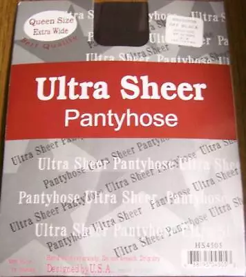 Choose Color --ultra Sheer Pantyhose  One Size Or Queen Size Nylon • $2.49