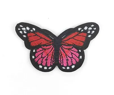 MONARCH BUTTERFLY Iron On Embroidered Applique Patch Simplicity  312 • $2.89