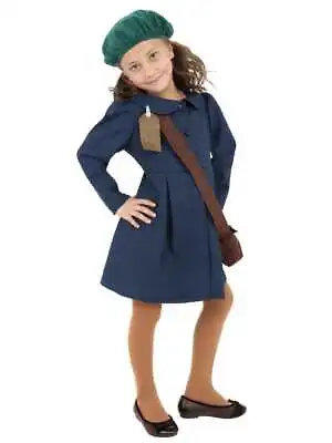 School Land Girl School Girl Army Girl's Fancy Dress Costume • £7.99