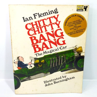 $29.95 • Buy Chitty Chitty Bang Bang Adventures 1 & 2 Ian Fleming Vintage Paperback 1968