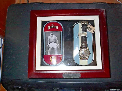 1993 Fossil Muhammad Ali The Greatest Watch New In Display Case (4323/7500) • $99.99