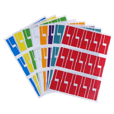 £4.86 • Buy 300Pcs Self-adhesive Cable Labels Waterproof Identification Tags StickersJCAGAH