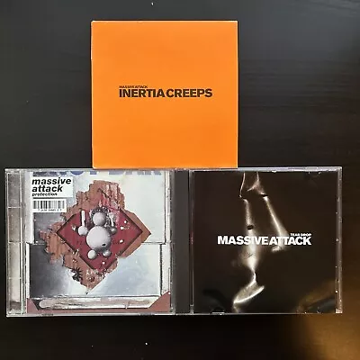 Inertia Creeps (UK)/ Teardrop/ Protection - Massive Attack (3 CD LOT) • $22.90