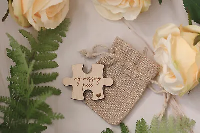 £5.25 • Buy My Missing Piece Romantic Valentines Love Gift Keepsake For Him Her Wife Husband
