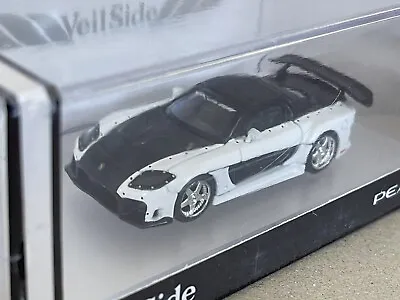 Peako64 Veilside Fortune 7 Mazda RX7 FD Tokyo Drift White And Black 1/64 • $49