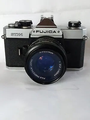 £50 • Buy FUJICA STX-1 35mm SLR Film Manual Camera With X-FUJINON 55mm F/2.2 Lens And...