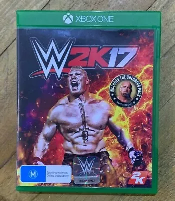WWE 2K 17 Xbox One Wrestling Free Post - Complete • $14.06