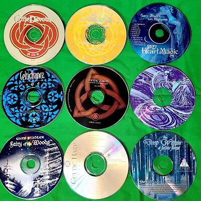 LOT OF 9 🔥📀 Celtic Music Traditional New Age Meditation Lounge Gary Stadle • $12.55