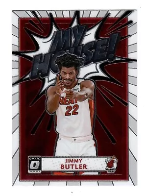 2020-21 Donruss Optic Jimmy Butler My House! #6 Heat Base Insert.  • $1