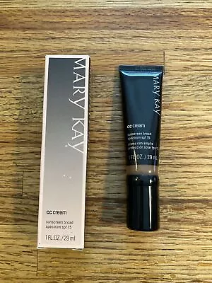 Mary Kay Cc Cream Spf 15-skincare And Foundation 8 In 1 Benefits “very Deep” • $16.95