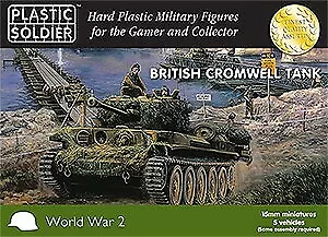 Plastic Soldier Co 1526 15mm WWII British Cromwell Tank (5) • $43.99