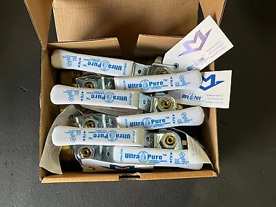 Box Of 6 Milwaukee Valve UPBA475B 3/4  Full Port NPT LF Brass Ball Valve 600 WOG • $59.99