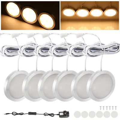 Kitchen Counter Lamp Lights Cupboard Cabinet Display Lights Shelf 3/6 Under LED • £18.54