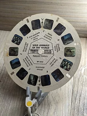 View-Master Reel Wild Animals Of The World Natural History RP-1012 Sawyer's • $7.98