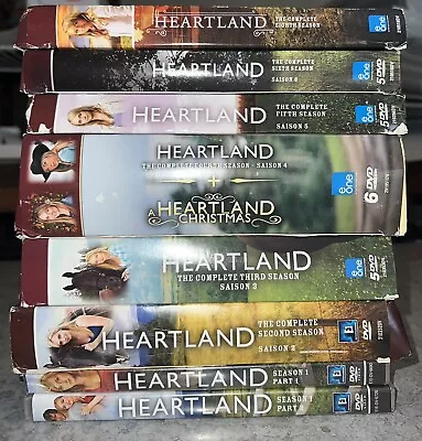 $39.99 • Buy Lot Of 8 Heartland Dvd Seasons - 1-6 & 8 + Christmas