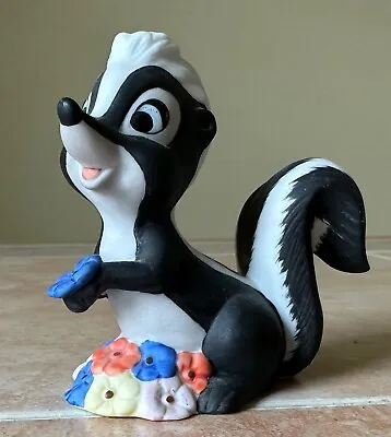 Vintage Disney Flower 3  Ceramic Figurine • $4.99