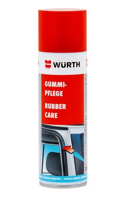 Wurth Rubber Care Spray - Cleans Freshens & Restores Weatherstrips Seals Etc • $29.82