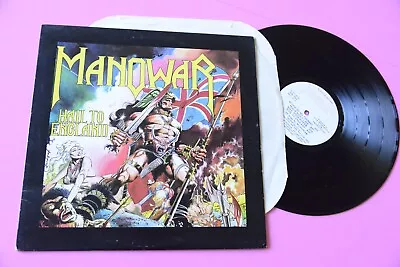 Manowar LP Hail To England US 1984 NM Top Hard Metal • $162.15