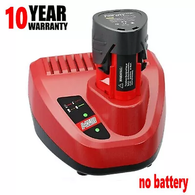 New For Milwaukee M12 Battery Charger Lithium Ion 12 Volt 48-59-2401 48-11-2420 • $15.92