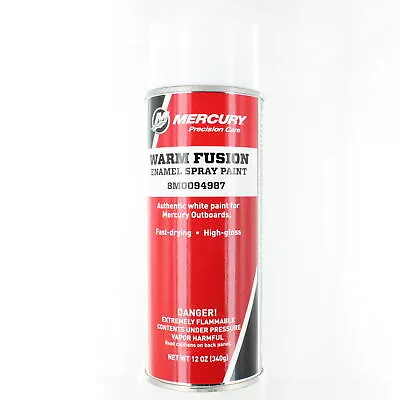 Mercury Marine/Mercruiser New OEM Warm Fusion White Enamel Spray Paint • $23.49