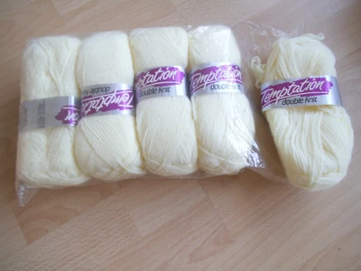 £7 • Buy SIRDAR Temptation VINTAGE DOUBLE KNIT MACHINE WASHABLE  4X50 Yarn Wool