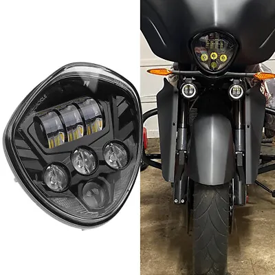 LED Motorcycle Headlight For Victory Cross Country Magnum Kingpin Vegas Hammer • $84.60