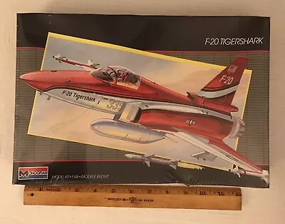 Monogram 1/48 F-20 TIGERSHARK Plastic Model Kit 5445 NISB 1986 • $36.75