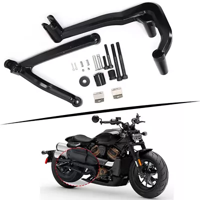 Rear Passenger Foot Pegs Footrest Bracket Support For Sportster S RH1250S 2021+ • $145.99