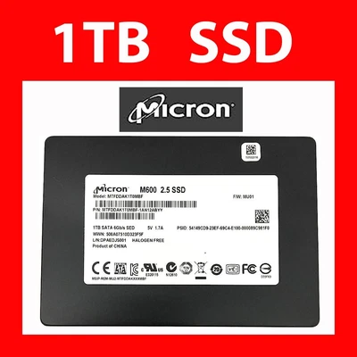 $45 • Buy 1TB Micron SSD 2.5  Sata Hard Disk Drive Storage For PC Compute Laptop Notebook
