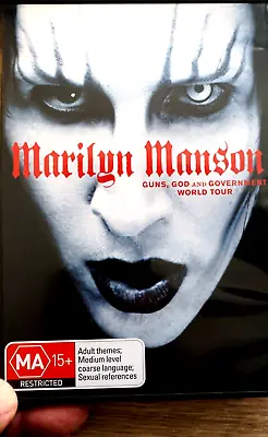 Marilyn Manson - Guns God And Government World Tour - DVD VG • $8.36