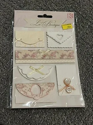 Vintage La Boutique Mini Envelope Stickers 1 Unopened Pack • $1.75