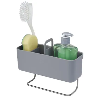 $37 • Buy Joseph Joseph DoorStore 24cm In-Cupboard Mounted Sink/Towel Caddy Storage Grey
