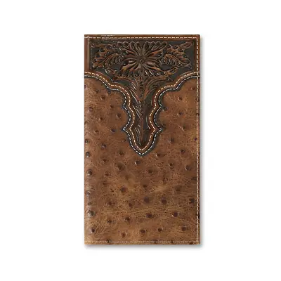 Ariat Rodeo Ostrich Print Floral - Accessories Wallet - A3553102 • $59