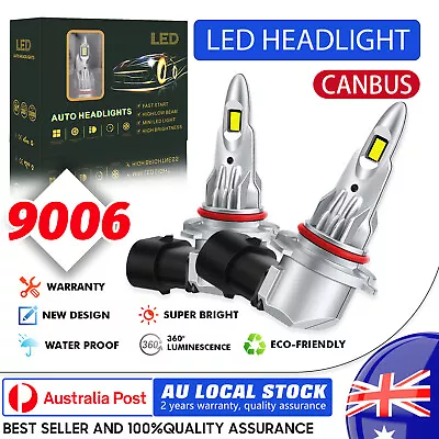 Canbus 2x 9006 HB4 LED Headlight Bulbs Kit Foglight For Toyota Corolla ZZE123R • $39.69