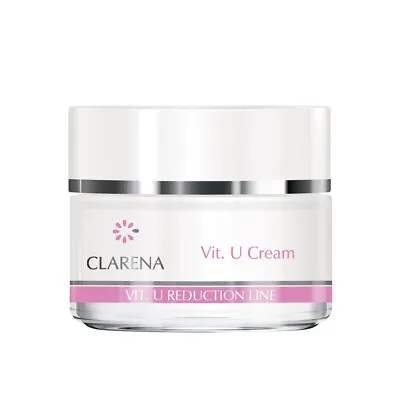 £41.48 • Buy Clarena Vitamin U Cream For Sensitive Couperose And Rosacea Skin 50ml