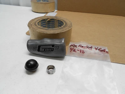 $199.95 • Buy 1970s MR GASKET V GATE 4SP SHIFTER T HANDLE, KNOB & JAM NUT 1/2-13 THREADS HURST