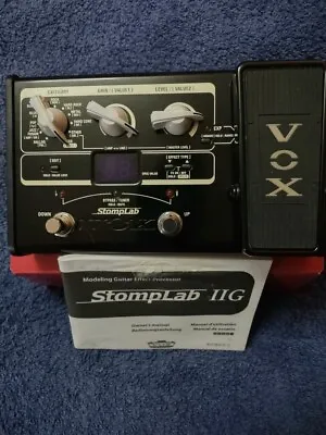 VOX StompLab IIG Multi-Effects Guitar Effect Pedal - WITH ORIGINAL BOX • $75