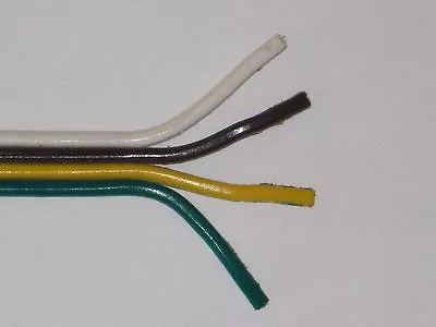 RV/Trailer Wire 14 Gauge 4 Wire Bonded SOLD PER FOOT • $1.01