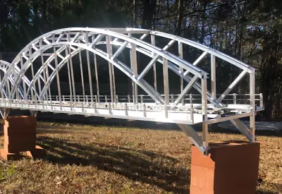 G Scale Bridge 72” Installed Length. 6 Feet. 100% Rust Proof Aluminum • $1325