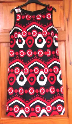 Mod / 60s Dress Size 12 ( A307 ) • £17.99