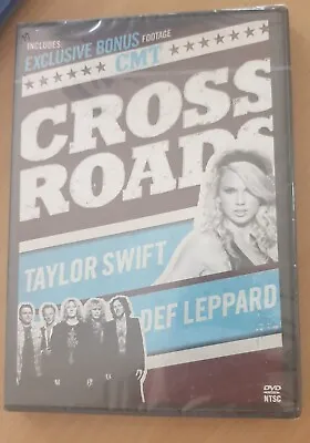 CMT Crossroads DVD BRAND NEW Sealed R0 - All Region TAYLOR SWIFT & DEF LEPPARD • $30