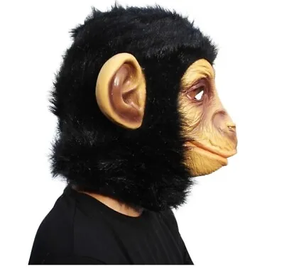 Animal Mask Monkey Mask Novelty Halloween Costume Party Animal Head Mask Chimp • $13
