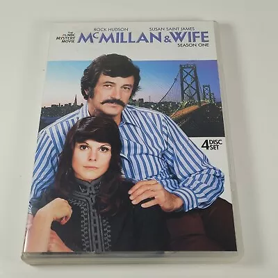  McMillan & Wife Season One DVD Rock Hudson • $5