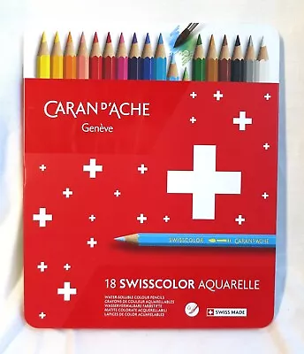 Caran D'ache - Aquarelle Water Soluble Artist Crayons Artist Pencil Crayons • £5