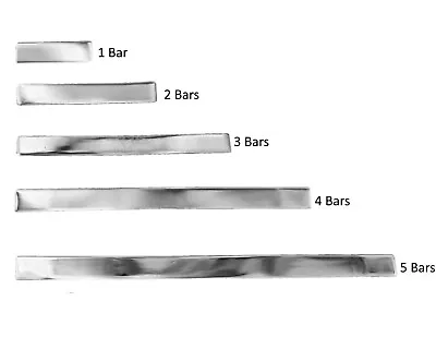 Pin On Ribbon Mounting Brooch Bars Full Size 1 Bar To 5 Bars Sold Single • £3.75